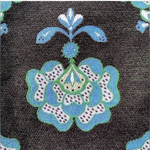 LOFT Blue Floral Damask Pencil Skirt‎ Size 16 - Picture 7 of 8